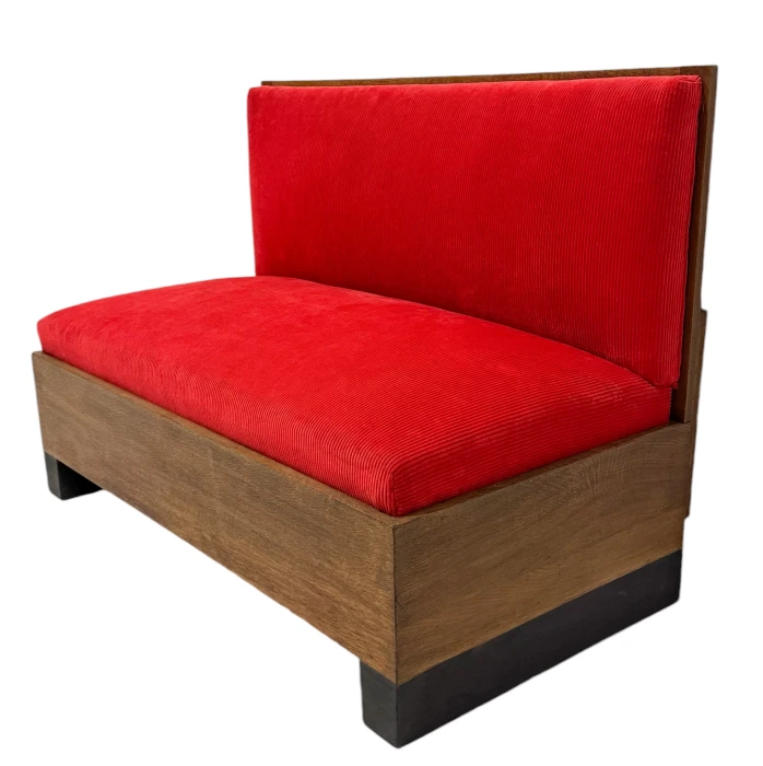 Willem Penaat Art Deco Modernist Bench or Sofa for Metz & Co, 1930s